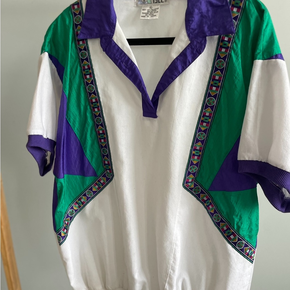 Casual Isle Women’s XL 80s Track Suit Top